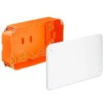 Kaiser 9192-91 Hohlwand Verbindungskasten 240 x 140 x 72 mm mit Deckel mit Geräteschrauben 