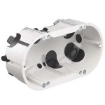 Kaiser 9252-78 Hohlwand Geräte-Verbindungsdose O-range ECON® 2 halogenfrei mit Geräteschrauben Tiefe 48 mm 