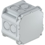 Kaiser 9918 Einlasskasten 1x1 mit Klappdeckel, 50 Stück 