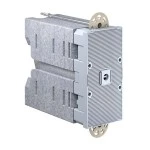 Kaiser 9966.21 System-Geräteträger 160-240 mm mit universeller Montageplatte für Isolierstärken 160-240 mm 