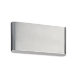 Brumberg 10046253 LED-Wandanbauleuchte 230V AC 50 Hz 2 x 5,4W 3000K rechteckig alu matt, 