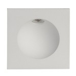 Brumberg 10058173 LED-Wandeinbauleuchte 700 mA 2W 3000K IP54 quadratisch strukturweiss 