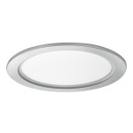 Brumberg 12217683 LED-Einbaupanel 24V DC Ø 200mm 16W 120° 3000K rund starr silber IP2 