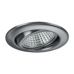 Brumberg 1925.15 Einbaustrahler GX5,3/ max. 50W rund schwenkbar nickel matt IP20 