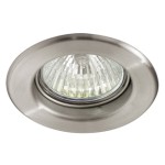 Brumberg 2190.22 Einbaudownlight GX5,3/ max. 50W rund starr edelstahl Material Edelstahl V 