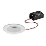 Brumberg 38266073 LED-Einbaudownlight 230V AC 50 Hz 6W 38° 2700K rund starr weiss scha 