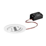 Brumberg 38363173 LED-Einbaustrahler 230V AC 50 Hz 6W 38° 3000K rund schwenkbar struktu 
