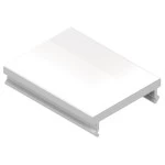 Brumberg 53400000 Kunststoff-Abdeckung transparent L x B x H: 2000 x 13,1 x 3,8mm Transmissio 