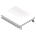 Brumberg 53402000 Kunststoff-Abdeckung transparent L x B x H: 2000 x 17,6 x 4mm Transmissions 