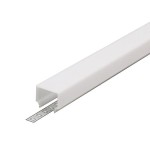 Brumberg 53432070 Kunststoff-Abdeckung opal L x B x H: 2000 x 23 x 19,5mm Transmissionsgrad: 