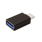 ROLINE 12.03.2997 USB 3.2 Gen 1 Adapter, USB Typ A - C, BU/ST 