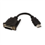 VALUE 12.99.3115 HDMI-DVI Adapter, HDMI ST / DVI-D BU 