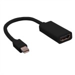 VALUE 12.99.3130 Mini DisplayPort - HDMI Adapter, Mini DP ST - HDMI BU 