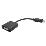 VALUE 12.99.3133 DisplayPort-DVI Adapter, DP Stecker-DVI Buchse, 0,15 m 