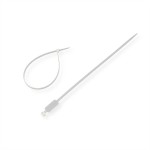 VALUE 19.08.3276 Kabelbinder, 30cm, 4,8mm, Beschriftungsfeld, 100 Stk. 