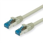 VALUE 21.99.0861 Patchkabel Cat.6A (Class EA) S/FTP (PiMF), LSOH, grau, 1 m 