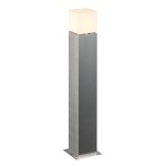 SLV 1000346 SQUARE POLE 90, E27, Outdoor Stehleuchte, Edelstahl 304, max. 20 W, IP44 