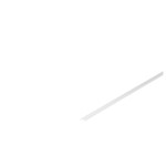 SLV 1000469 ABDECKUNG, für GRAZIA 10, flache Ausführung, 2 m, satiniert 