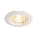 SLV 1000714 PIKA, Deckeneinbauleuchte, QPAR51, starr, weiß, max. 50 W 