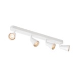 SLV 1000896 AVO, quad, Indoor Wand- und Deckenaufbauleuchte, QPAR51, weiß, max. 50 W 