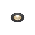 SLV 1002098 PATTA-I, LED Outdoor Deckeneinbauleuchte, rund DL IP65 schwarz 1800-3000 K 