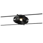 SLV 1002861 DURNO, Seilleuchte für TENSEO Niedervolt-Seilsystem, 2700 K, schwarz 