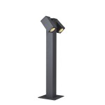 SLV 1002871 THEO PATHLIGHT, double, QPAR51 Outdoor Stehleuchte, anthrazit 