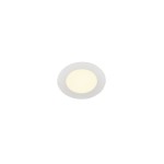SLV 1003008 SENSER 12, Indoor LED Deckeneinbauleuchte rund weiß 3000 K 
