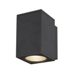 SLV 1003417 ENOLA SQUARE M, single Outdoor LED Wandaufbauleuchte anthrazit 