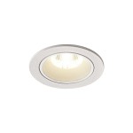 SLV 1003836 NUMINOS® S DL, Indoor LED Deckeneinbauleuchte weiß/weiß 4000 K 55° inkl. Blattfedern 