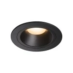 SLV 1003841 NUMINOS® M DL, Indoor LED Deckeneinbauleuchte schwarz/schwarz 2700 K 20° 
