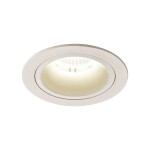 SLV 1003908 NUMINOS® M DL, Indoor LED Deckeneinbauleuchte weiß/weiß 4000 K 55° 