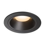SLV 1003913 NUMINOS® L DL, Indoor LED Deckeneinbauleuchte schwarz/schwarz 2700 K 20° 