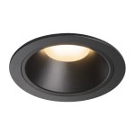 SLV 1004015 NUMINOS® XL DL, Indoor LED Deckeneinbauleuchte schwarz/schwarz 3000 K 55° 