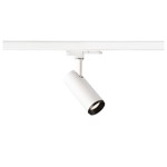 SLV 1004375 NUMINOS® S 3Ph., DALI, 3~ Spot, zylindrisch, 3000 K, 7,8 W, 36°, matt weiß / matt schwarz 