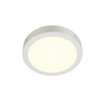 SLV 1004702 SENSER 24, Indoor LED Wand- und Deckenaufbauleuchte rund weiß 4000 K 