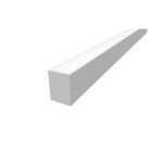 SLV 1004897 GRAZIA 60, Aufbauprofil, 1,5 m, weiß 