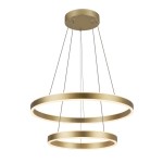 SLV 1005178 ONE double, Pendelleuchte messing 35 W 2700/3000 K 130° 