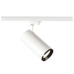 SLV 1005740 NUMINOS® XL 3Ph., PHASE, 3~ Spot, zylindrisch, 4000 K, 28 W, 60°, matt weiß / matt schwarz 