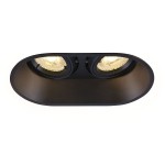 SLV 1006121 HORN, Deckeneinbauleuchte schwarz 25 W 