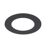 SLV 1006139 NUMINOS® S Reduzierring, rund 160/100 mm schwarz 