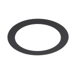 SLV 1006151 NUMINOS® XL Reduzierring, rund 240/180 mm schwarz 