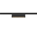 SLV 1006639 IN-LINE 24 48V TRACK, Move DALI, Darklight Reflector, Spot, schwarz / schwarz, 7.3 W, 580 lm, 2700 K, CRI 90, 35° 