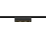 SLV 1006641 IN-LINE 24 48V TRACK, Move DALI, Darklight Reflector, Spot, schwarz / schwarz, 7.3 W, 610 lm, 3000 K, CRI 90, 35° 