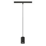 SLV 1006801 NUMINOS® XS, 48V Pendelleuchte, Pendellänge 150 cm, 4000 K, 55°, DALI 2, matt schwarz 