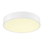 SLV 1007293 MEDO® PRO 40, Wand- und Deckenaufbauleuchte, rund, 3000/4000 K, 19 W, DALI, Touch, 80°, UGR <19, weiß 
