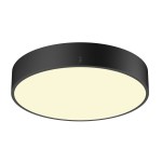 SLV 1007294 MEDO® PRO 40, Wand- und Deckenaufbauleuchte, rund, 3000/4000 K, 19 W, DALI, Touch, 110°, schwarz 