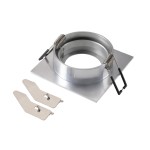 SLV 1007330 NEW TRIA® 68, Deckeneinbauring, L: 8.2 B: 8.2 H: 2.6 cm, IP 20, aluminium 