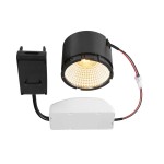 SLV 1007412 NEW TRIA®, LED-Modul, rund, 3000 K, 60°, PHASE, schwarz 