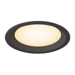 SLV 1007487 DOWNLIGHT V 200, leicht versenkte Abdeckung schwarz 